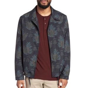 VINCE Tropical Pineapple Regular Coach’s Jacket